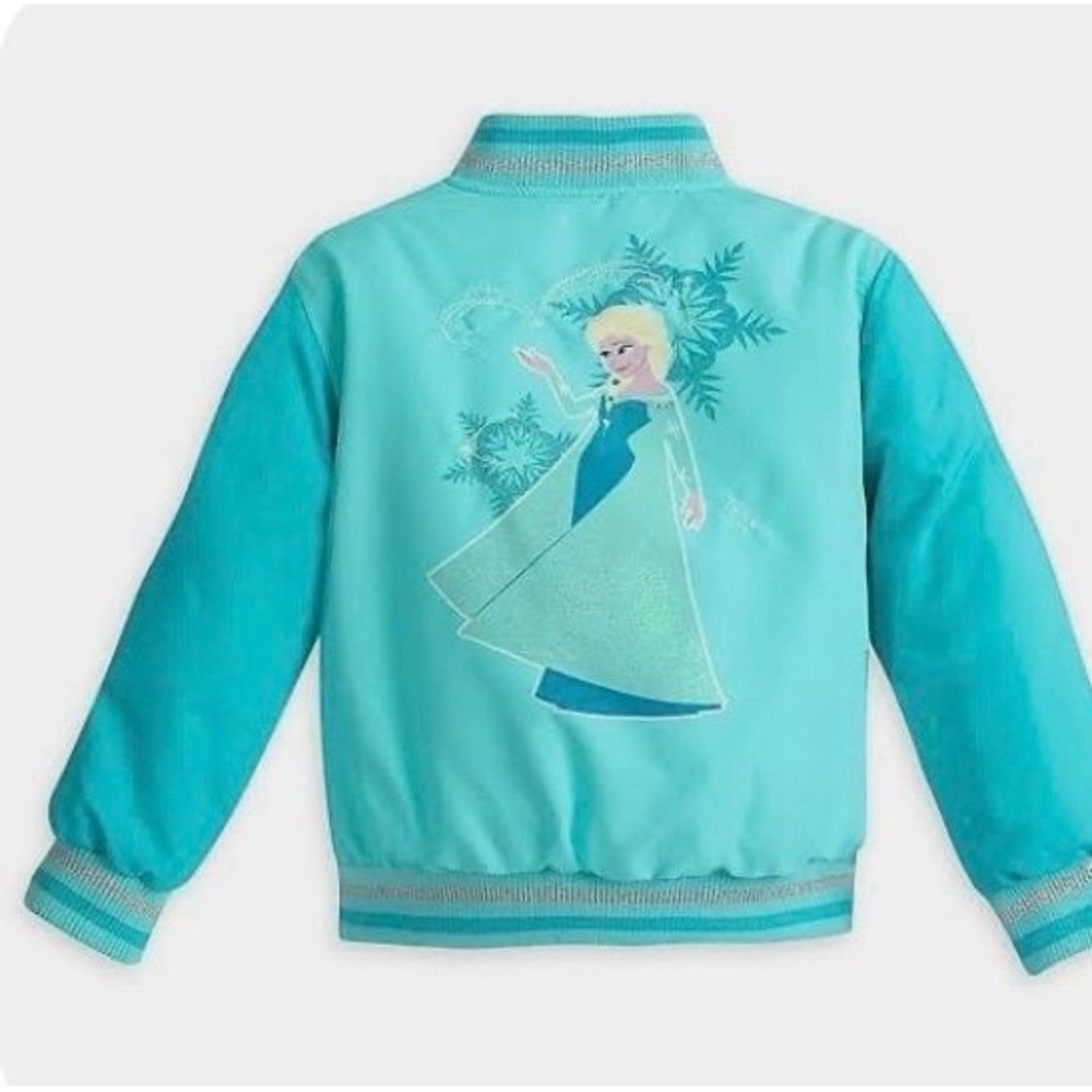 Disney Elsa Frozen Jacket Sz7/8